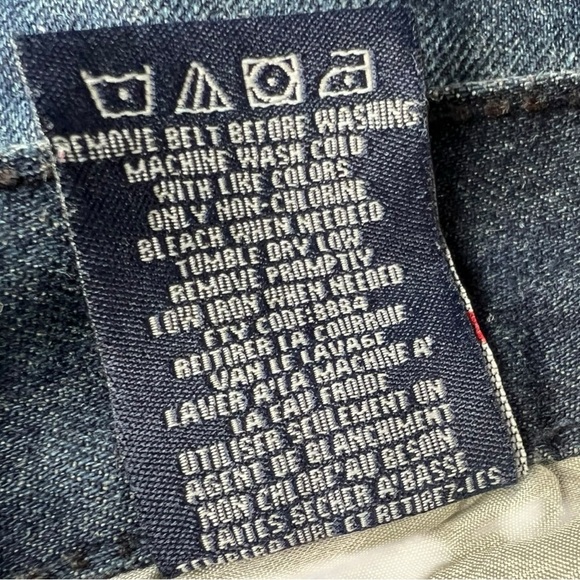 Phat Farm Vintage Y2K Men’s Hip Hop Baggy Jeans In Size 32”Wx32”L - Picture 6 of 6